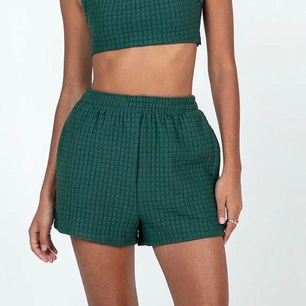 Princess-polly Women's Green Shorts